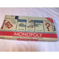  Monopoly Parker Brothers Vintage Juego De Mesa 70s segunda mano   México 
