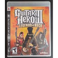 Guitar Hero Iii: Legends Of Rock - Playstation 3 - Disco, usado segunda mano   México 