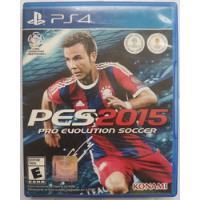 Pes Pro Evolution Soccer 2015 Original Playstation 4, usado segunda mano   México 