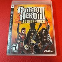 Guitar Hero Iii Legends Of Rock Play Station 3 Ps3 Original, usado segunda mano   México 