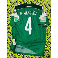 Usado, Jersey Adizero Seleccion Mexico Mundial 2014 Rafael Marquez segunda mano   México 