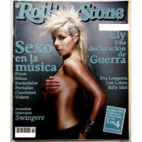 Usado, Ely Guerra Revista Rolling Stone Eva Longoria Billy Idol  segunda mano   México 
