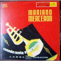 Afroantillana,mariano Merceron,cuando Canta El Cornetin Lp segunda mano   México 