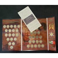 coleccion monedas 5 pesos bicentenario segunda mano   México 