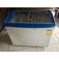 Congelador / Refrigerador Vidrio Curvo Para Paleteria, usado segunda mano   México 