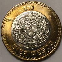 Mex20122 México 10 Pesos 2015 Au-unc Ayff segunda mano   México 