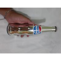 Usado, Botella Pepsi Cristal Cromada 25 Aniversario Colección Morel segunda mano   México 