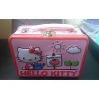 2012 Sanrio Hello Kitty Tin Mini Lunch Box 14 X 10 Cms, usado segunda mano   México 