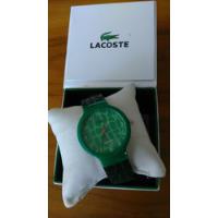 Reloj Tipo Lacoste Verde Negro Cuarzo, usado segunda mano   México 