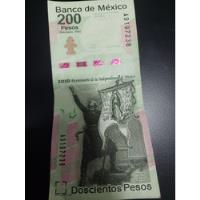 Billete De 200 Pesos Mexicano Del 2010 Bicentenario  segunda mano   México 