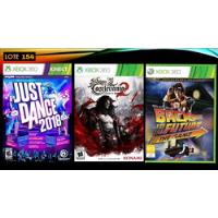 Just Dance 2018 Juegos Originales Xbox 360 Pack 154 segunda mano   México 