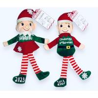 Usado, Elfo Navideño Duende Decoración Árbol Navidad Personalizado segunda mano   México 