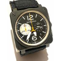 Usado, Reloj Bell&ross Aviation Black White Cronógrafo Automático segunda mano   México 
