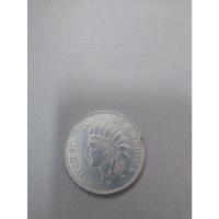 Una Moneda De Plata De Un Dollar 1 1851 segunda mano   México 