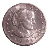 Moneda 1 Dólar U S A  Susan B Anthony Año 1979 Envio $57, usado segunda mano   México 