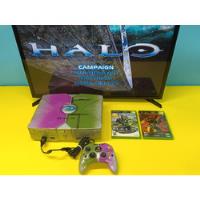 Consola Xbox Clasico Personalizada Halo Con Juego Halo 1 Y 2 segunda mano   México 
