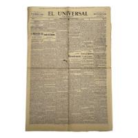 Usado, Antiguo Periódico El Universal Mèxico 1890 Inmigracion Siria segunda mano   México 