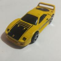 Hot Wheels Loose Ferrari F40 Yellow 5 Pack Exclusive  segunda mano   México 