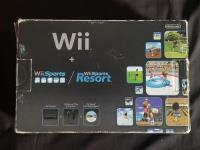 Consola Wii Negro + Cables + Controles + Caja Sin Juegos A segunda mano   México 