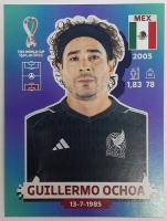 Guillermo Ochoa Mex 3 Estampa Mundial Qatar 2022 Panini segunda mano   México 