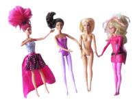 $ 4 Muñecas Barbie Colección 2013-2015 Original Vintage Lote segunda mano   México 