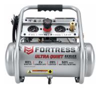 Compresor Ultra Silencioso Fortress 2 Galones 1.2 Hp, usado segunda mano   México 