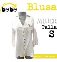 Blusa Blanca Manga 3/4 Camisa Mujer Bebe. La Segunda Bazar segunda mano   México 