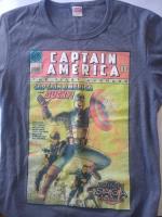 Playera Marvel Capitán América Gris, usado segunda mano   México 