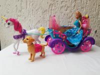Barbie Dreamtopia Carruaje 2 En 1 Mattel 2009 segunda mano   México 