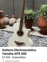 Guitarra Electroacústica Yamaha Apx600, usado segunda mano   México 
