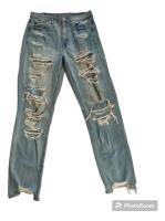 Pantalón American Eagle Dama Mom Jeans T6 Roto Rasgado , usado segunda mano   México 