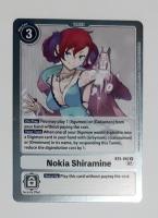 Carta Nokia Shiramine Rb01 Bt5 R Digimon Tcg , usado segunda mano   México 