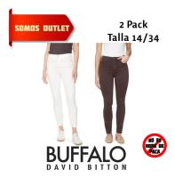 2 Pack Pantalon Para Dama Marca Buffalo 14/34 Originales segunda mano   México 