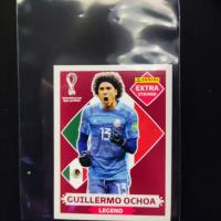 Memo Ochoa Extra Stiker Base Rojo Panini Qatar 2022  segunda mano   México 