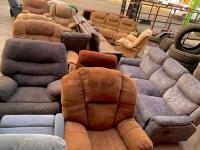 Sillon Reclinable Sofa Reclinables Americanos Reposet , usado segunda mano   México 