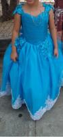 Vestido Azul Turquesa De Boutique Princesa En Buen Estado, usado segunda mano   México 