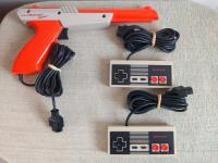Controles + Pistola Zapper Originales Nintendo Nes, usado segunda mano   México 