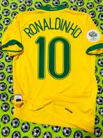 Jersey Nike Seleccion Brasil Mundial 2006 Ronaldinho S segunda mano   México 