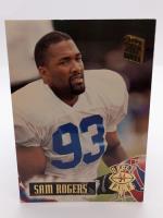 Tarjeta Nfl Sam Rogers Bills Draft Pick 1994 # 485 Topps Sc segunda mano   México 