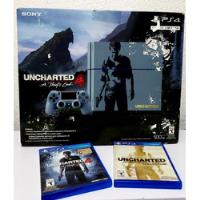 Usado, Consola Playstation 4 Edición Uncharted 4 + 4 Juegos  segunda mano   México 