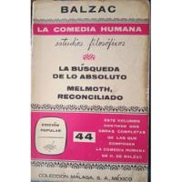La Comedia Humana Honorato De Balzac Colección Málaga segunda mano   México 