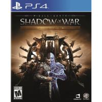 Ps4 - Shadow Of War Gold Edition - Juego Físico Original N, usado segunda mano   México 