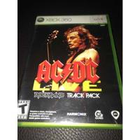 Usado, Videojuego Rock Band Track Pack Ac/dc Live Para Xbox 360 segunda mano   México 