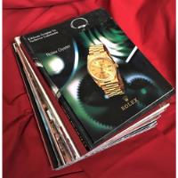 Libros Relojes Rolex Cartier Pathek Philippe Montblanc 13pz. segunda mano   México 
