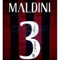 Jersey Autografiado Paolo Maldini Ac Milan 2015-16 Local, usado segunda mano   México 