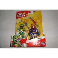 Usado, Power Rangers Sabans Green Ranger Y Ninjor Playskool Heroes segunda mano   México 