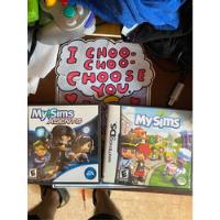 Usado, My Sims Y My Sims Agent Nintendo Ds 3ds 2ds Paquete segunda mano   México 