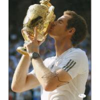 Foto Firmada Andy Murray Wimbledon 2013 Tenis Autografo Atp segunda mano   México 