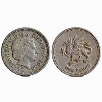 Moneda 1 Libra / One Pound Año 2000 segunda mano   México 