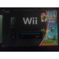 Nintendo Wii Negro Con Disco Pro Evolución Soccer 2011, usado segunda mano   México 